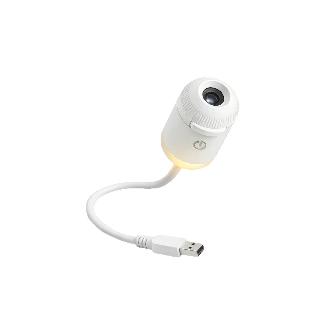 USB-Powered Starry Sky Projection Night Light for Ambient Bedroom and Nursery Lighting